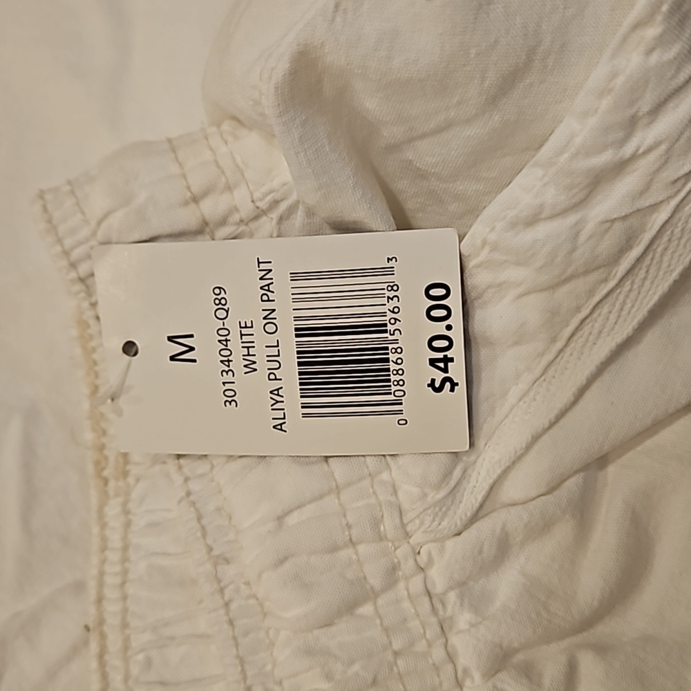 NWT - Gloria Vanderbilt Casuals Aliya White Pant - Picture 8 of 9